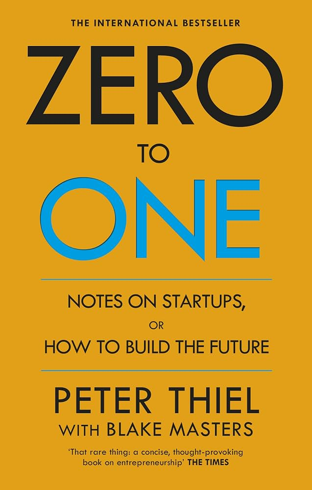 Portada de Zero to One